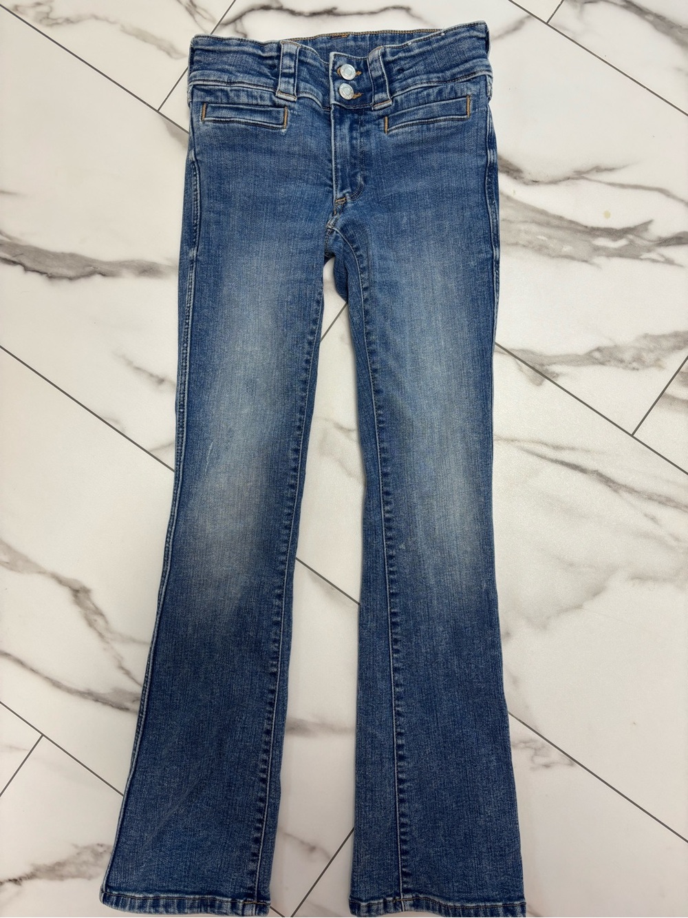 H&M Medium Blue Flared Jeans